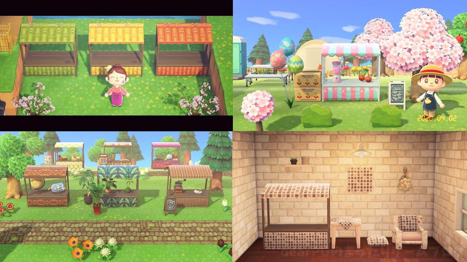 丸い模様の石畳 地面のマイデザイン: とびだせどうぶつの森 服マイデザインQRコードまとめ