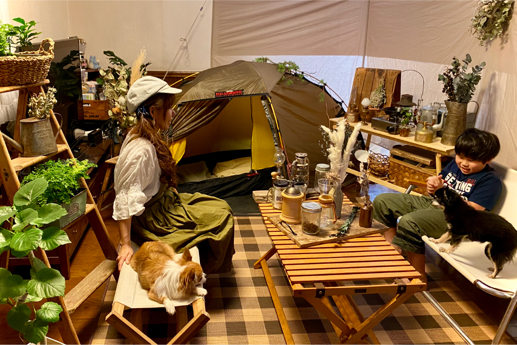 キャンプコーディネーター・mariko くらしのカタチ総合住宅展示場 ABCハウジング