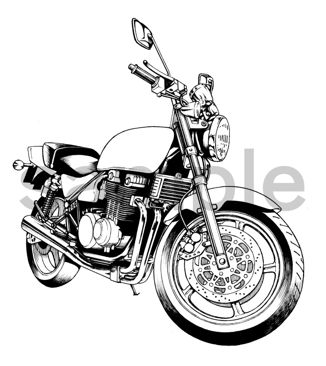 ネイキッドバイクイラスト無料イラスト・フリー素材なら「イラストAC」