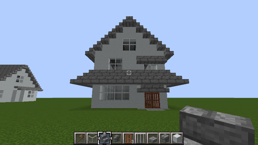 平屋根の家の屋根のヒント。 : r Minecraft