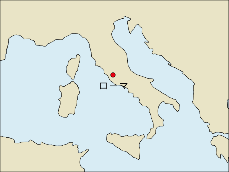 すべての道はローマに通ず」は本当か？かつての主要道路を地図にするとこうなる - GIGAZINE