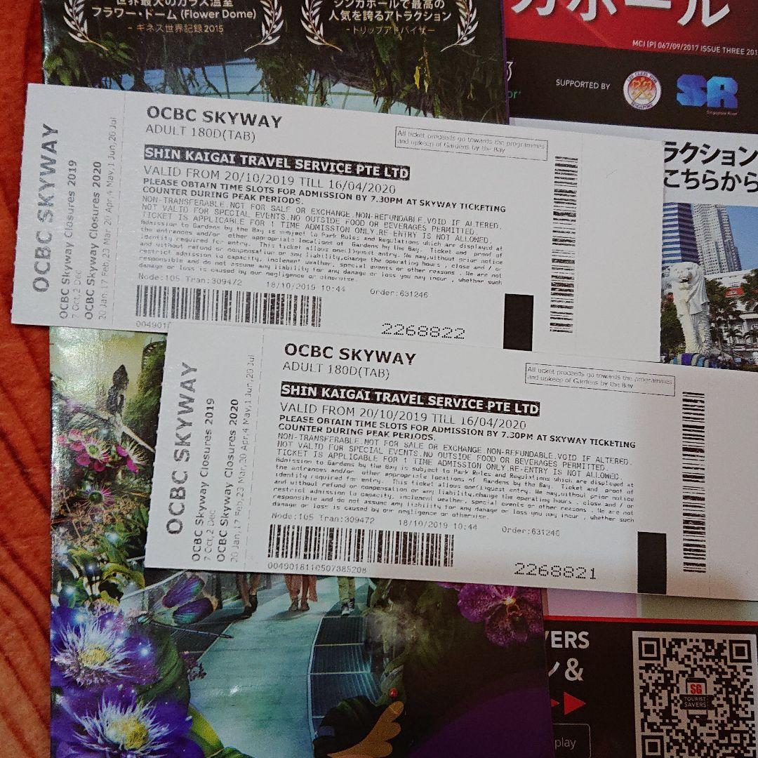 ガーデンズ バイ ザ ベイ入場チケット シンガポール・植物園-