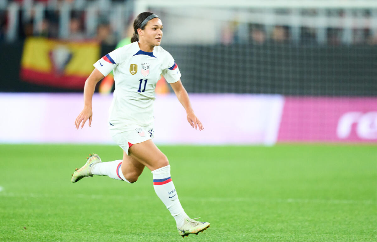 美しい」 米美人FWモーガン、大胆な