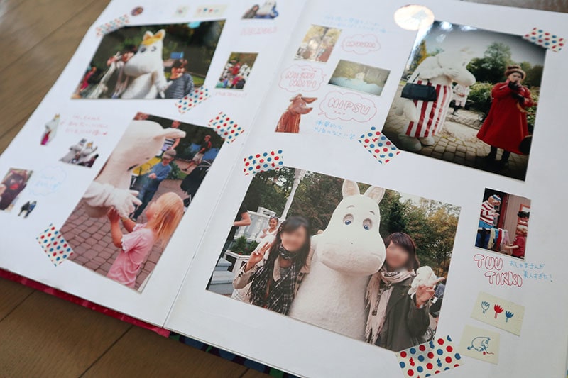 撮影した写真で「旅アルバム」を作るアイデア