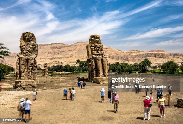 451 メムノンの巨像 Stock Photos,