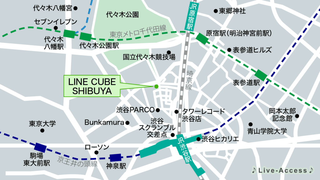 LINEが渋谷に次世代ホール「LINE CUBE SHIBUYA」、LINE MUSICと連携 -
