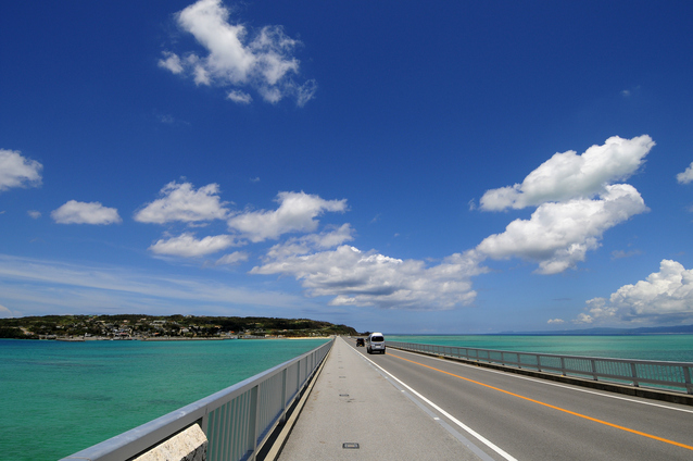 古宇利大橋 - 晴れ時々曇り