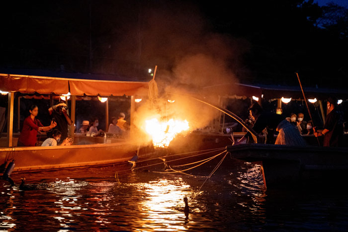 嵐山を彩る夏の風物詩『鵜飼』 嵐山Leaf KYOTO