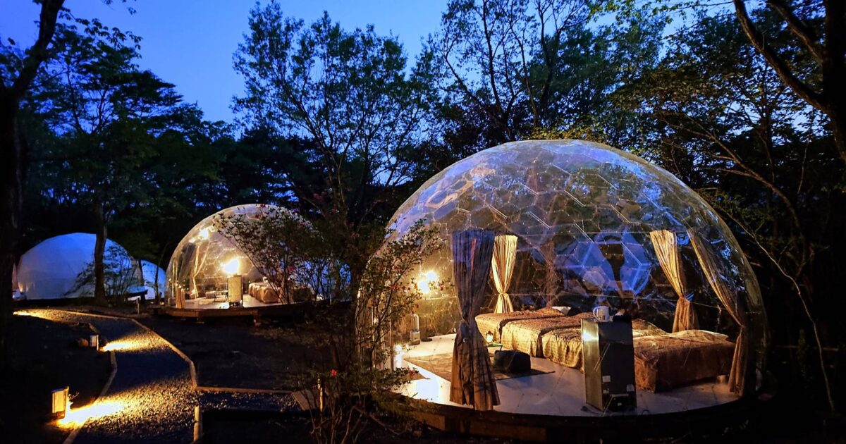 お食事栃木県那須高原のグランピング 公式 那須ハミルの森