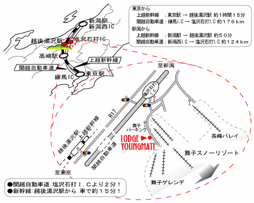 塩沢駅ＪＲ上越線：路線図 ホームメイト