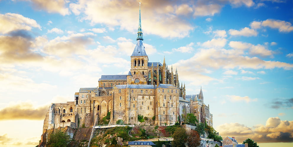 モン・サン・ミシェル⛰️♡ 一番いってよかった場所かも！ ツアーじゃなくて自力で行けてちょっと成長した💭