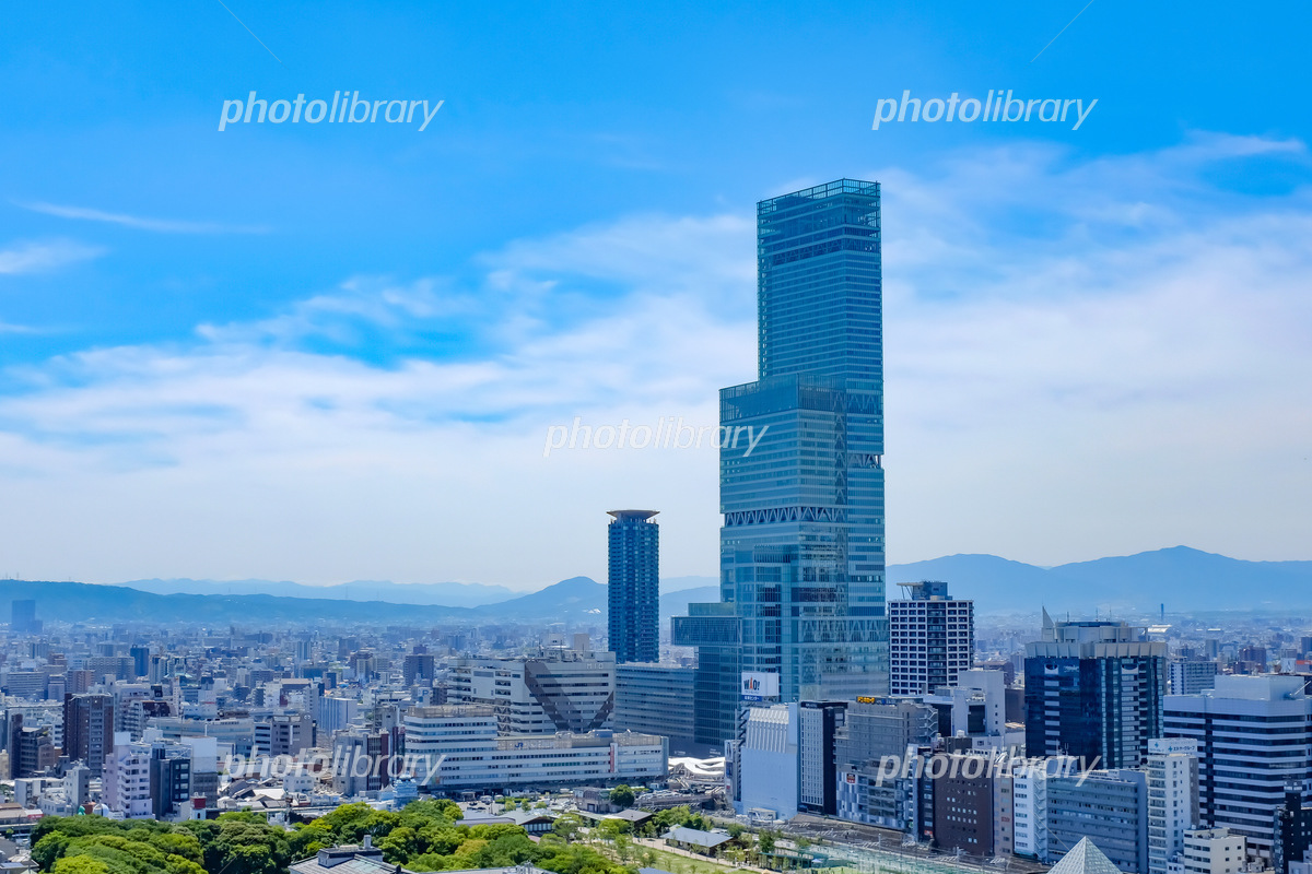 通天閣から見た大阪の夕景 2013年6月 大阪 at
