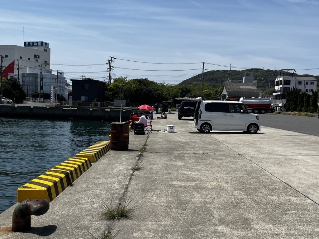 車横付け - 海の釣り場情報