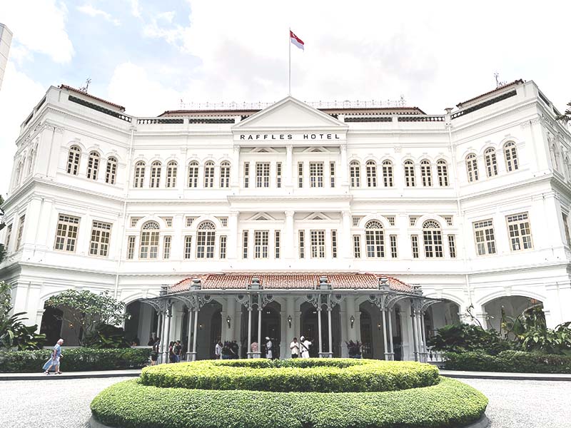 ラッフルズ ホテル シンガポールのティフィン