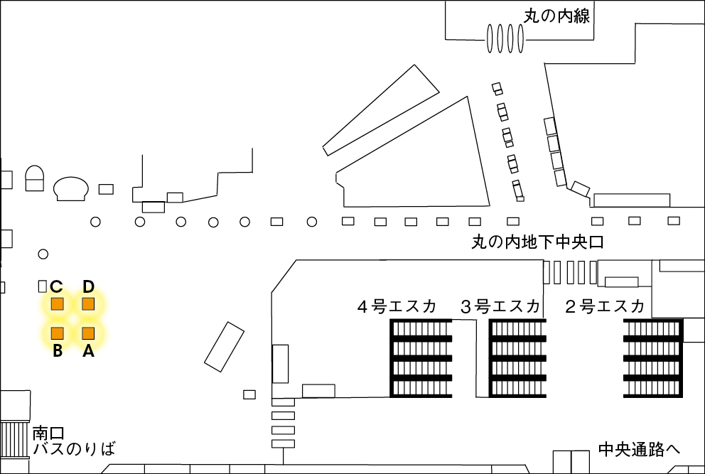 あまり知られていない東京駅の丸の内口と京葉線を結ぶ地下通路 - YouTube