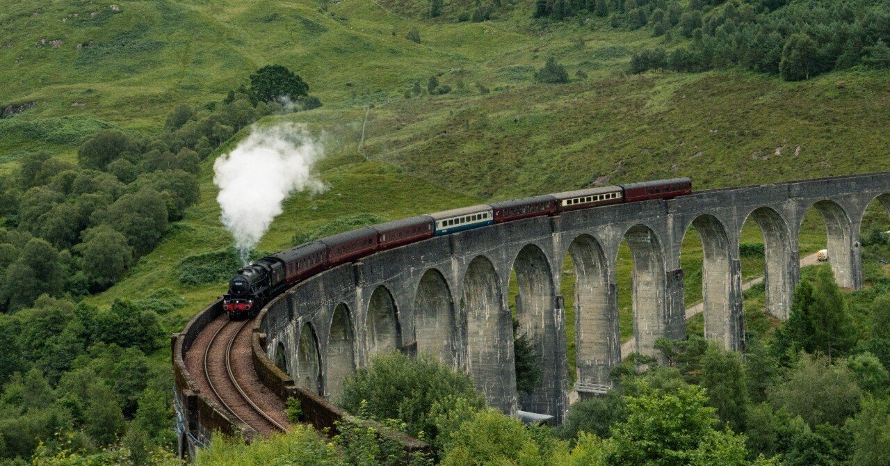 グレンフィナン高架橋 見どころ・アクセス - ハリー・ポッターのホグワーツ特急