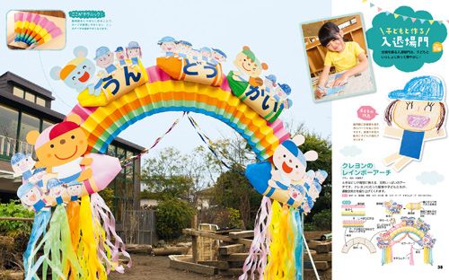 運動会の入場門バルーンショップe-スマイル