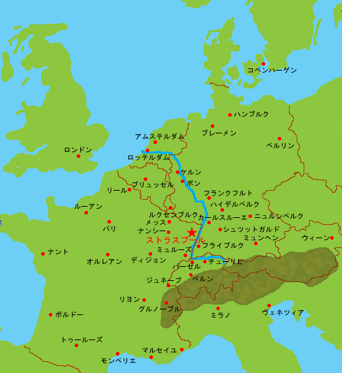 ヨーロッパ周遊9章 フランス、木組みの街ストラスブールの旅2019年8月18日ご注文はヨーロッパの旅ですか