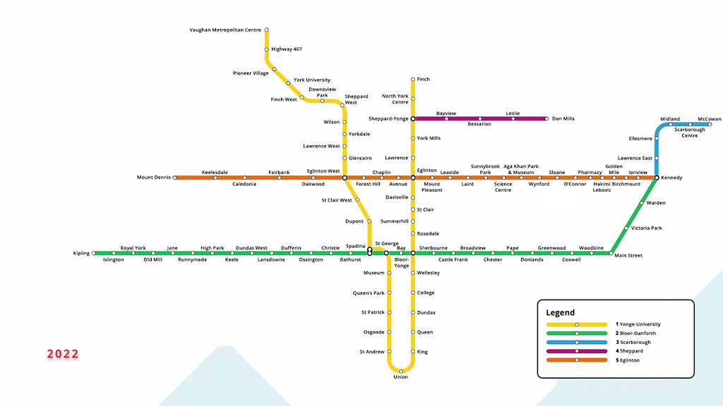 TTCバス・列車・ストリートカー 運行経路・地図・見方PIXEL TORONTO -ピクセル トロント