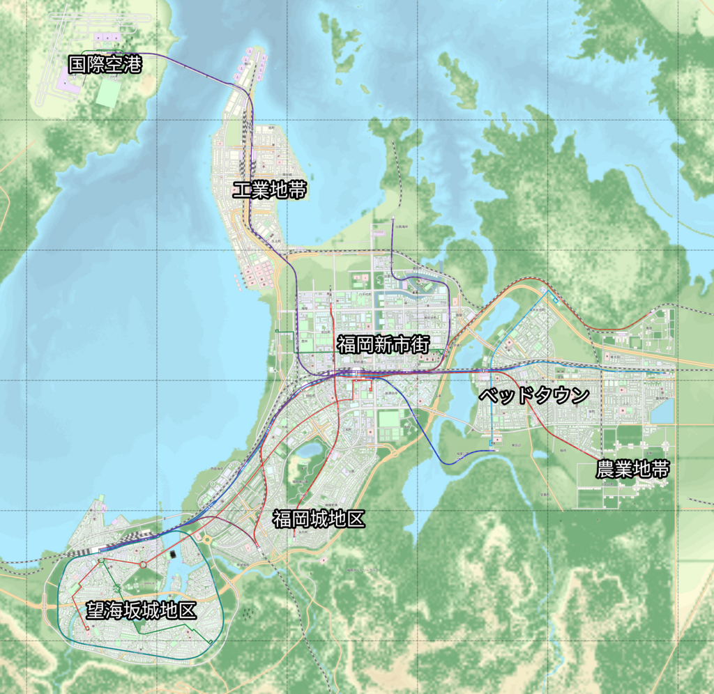 シティーズ・スカイライン Quad's Floating Plazas