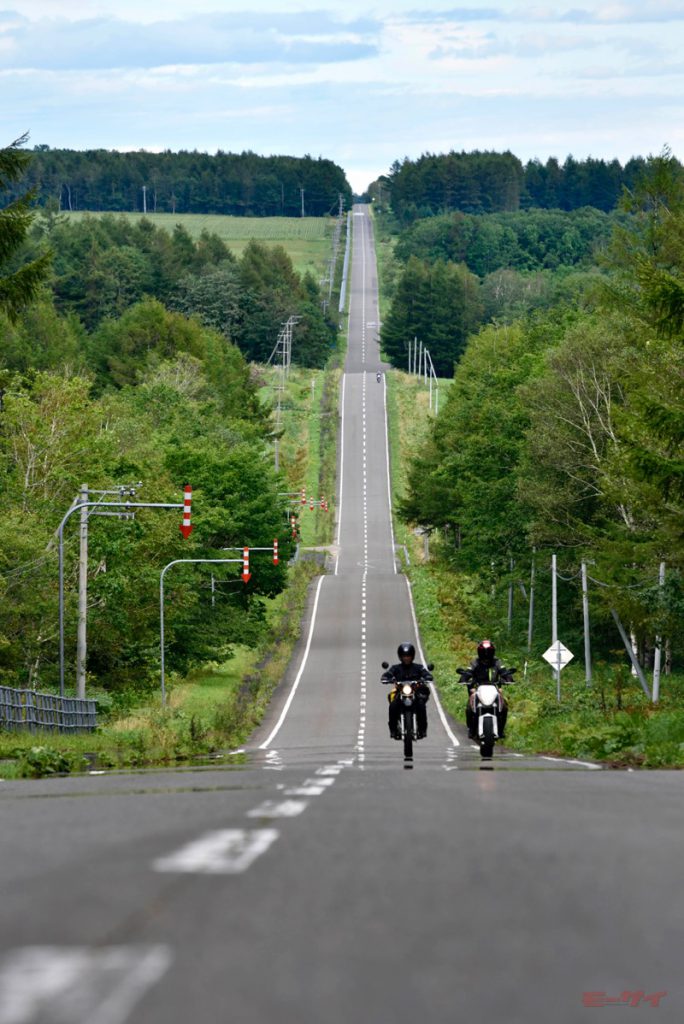 北海道 最北端 白い道 宗谷岬 絶景ロード