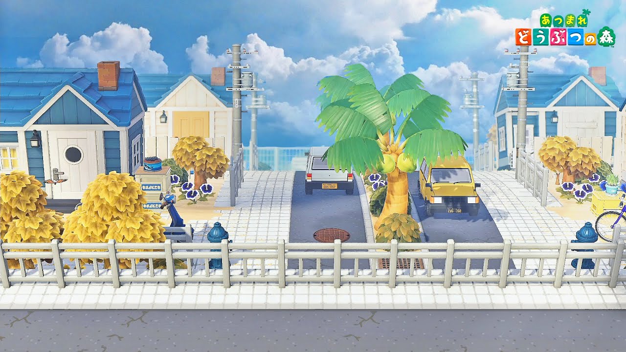 パリの街並みを海沿いに作成する方法