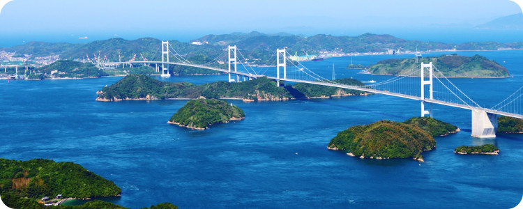 愛媛県 今治発！絶景展望台を目指すしまなみ海道大島サイクリングコースサイクリングコースちりりん あさひのサイクリング総合情報サイト