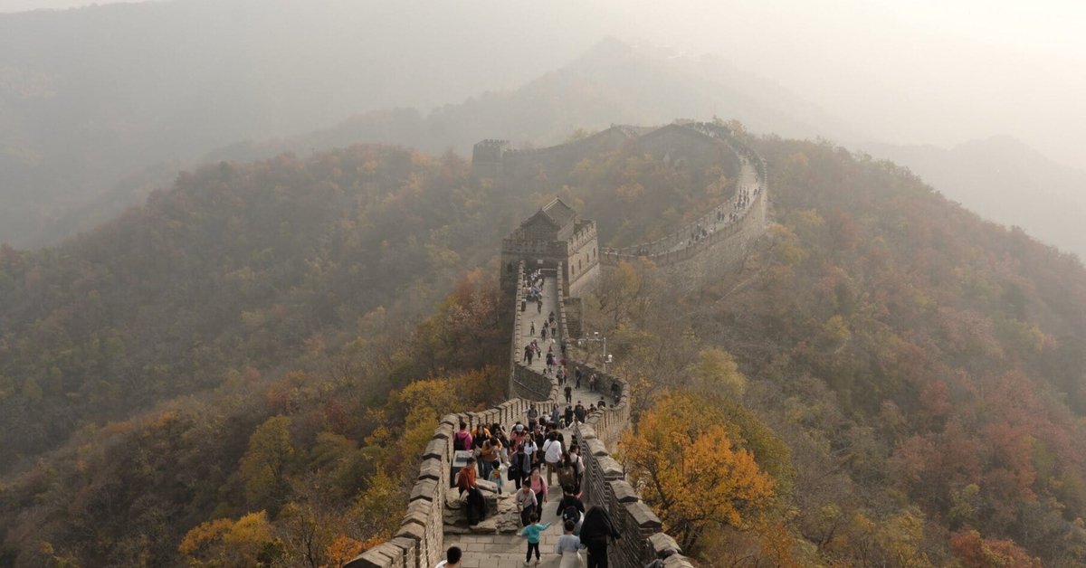 北京 人生で一度はぜひ！慕田峪長城は最高ダーリンはパイロットinシンガポール