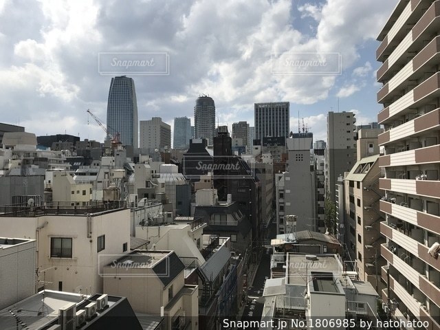 ビル群 バンコク、タイ、アソークエリア、都会の風景 Stock PhotoAdobe