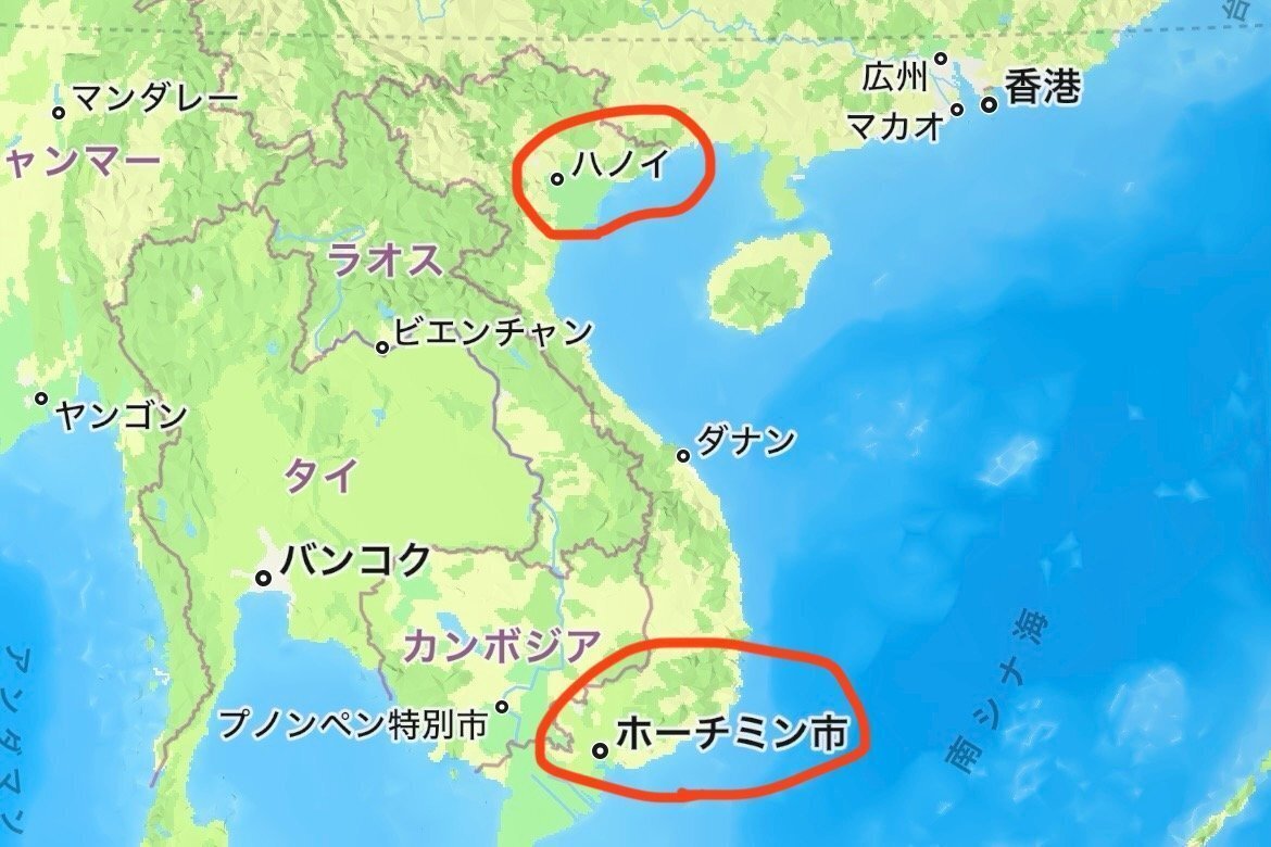 世界地図ポスターインドネシア、マレーシア、ミャンマー、フィリピン、シンガポール、台湾、タイ、ベトナム – Hotdogger