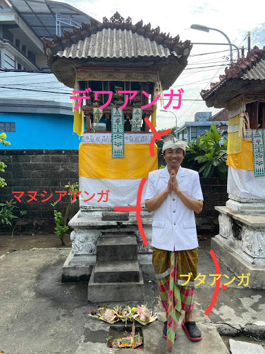 なんで巻かないと入れないの？不思議な～バリ歴史ツア