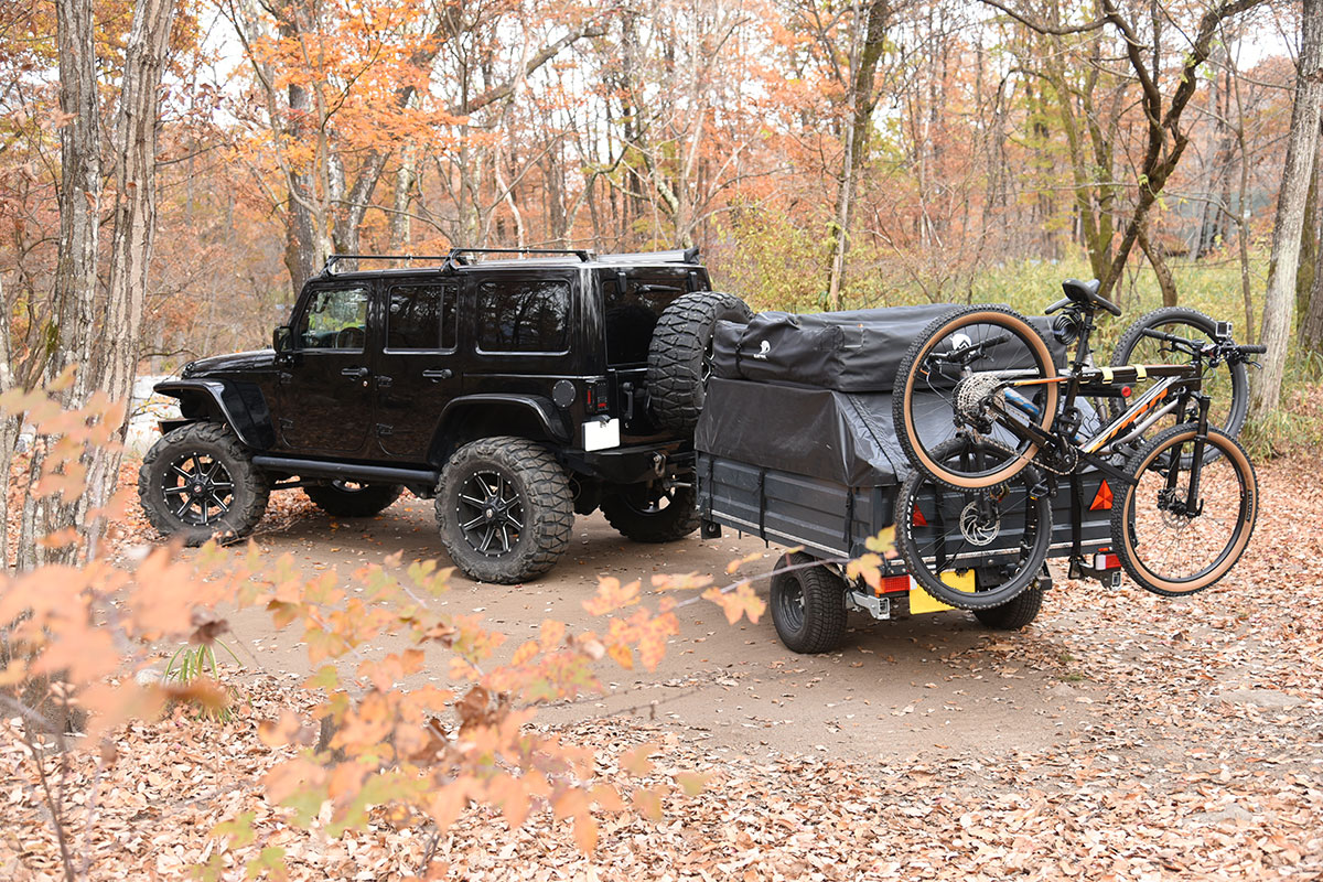 小型キャンピングトレーラー小型 RV キャラバンオフロードトレーラー - 中国