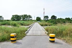 坂戸市 島田橋の写真素材 -