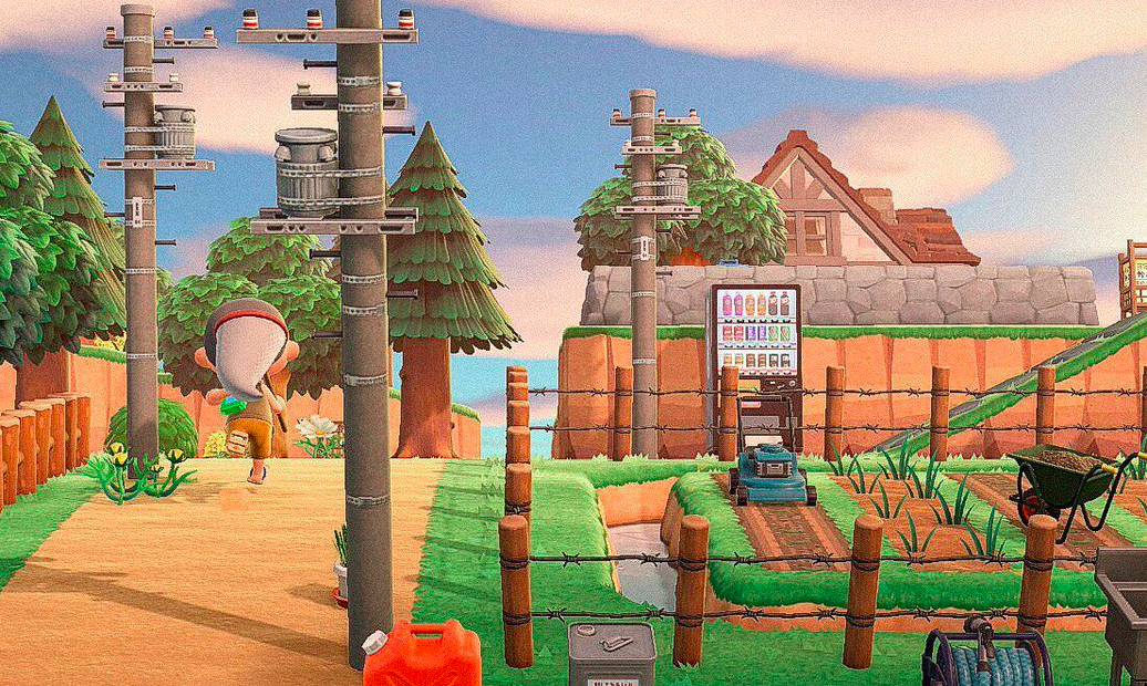 あつ森 昭和レトロな街並みと田舎を再現した島の夏がえもすぎた あつまれどうぶつの森