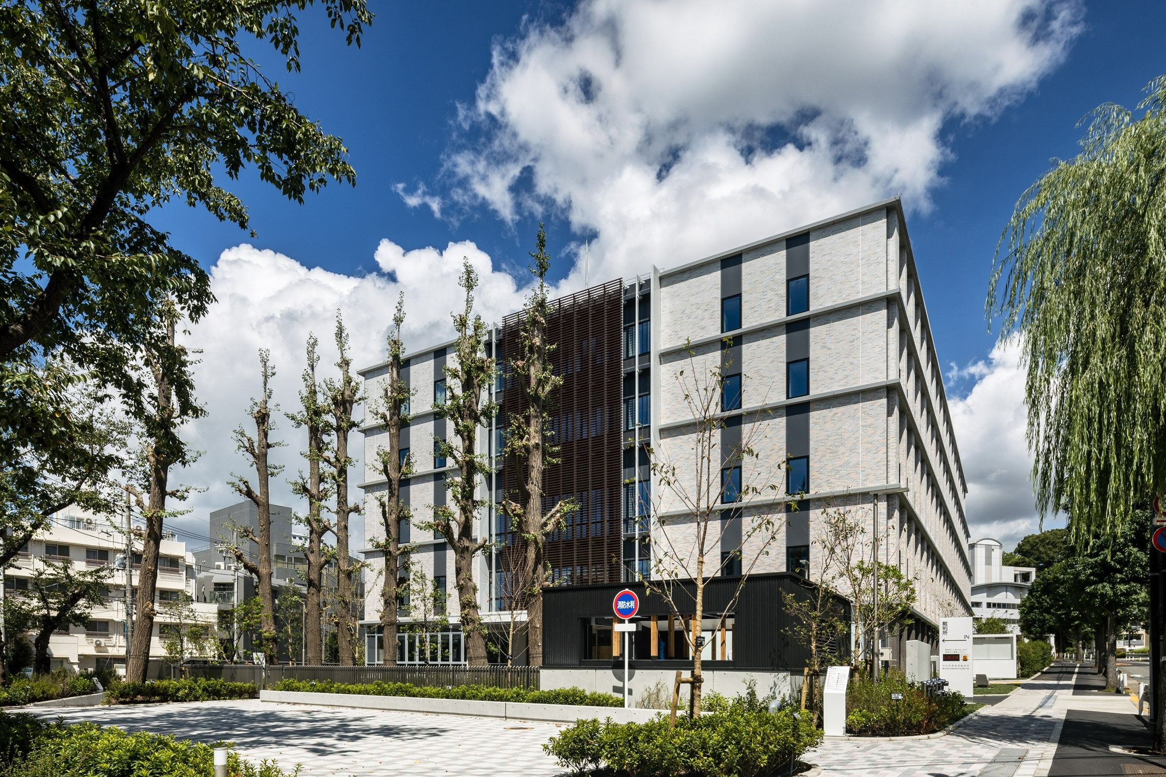 東京高等・地方裁判所中目黒分室 仮称 庁舎の建設状況 2022年6月12日