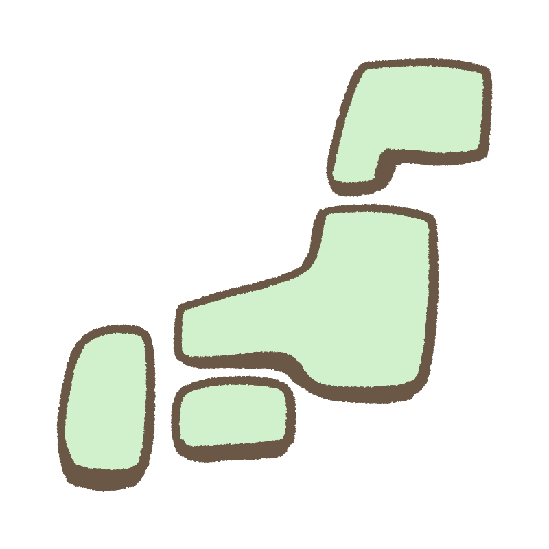 Illustratorで修正が簡単なマップを作る椿屋