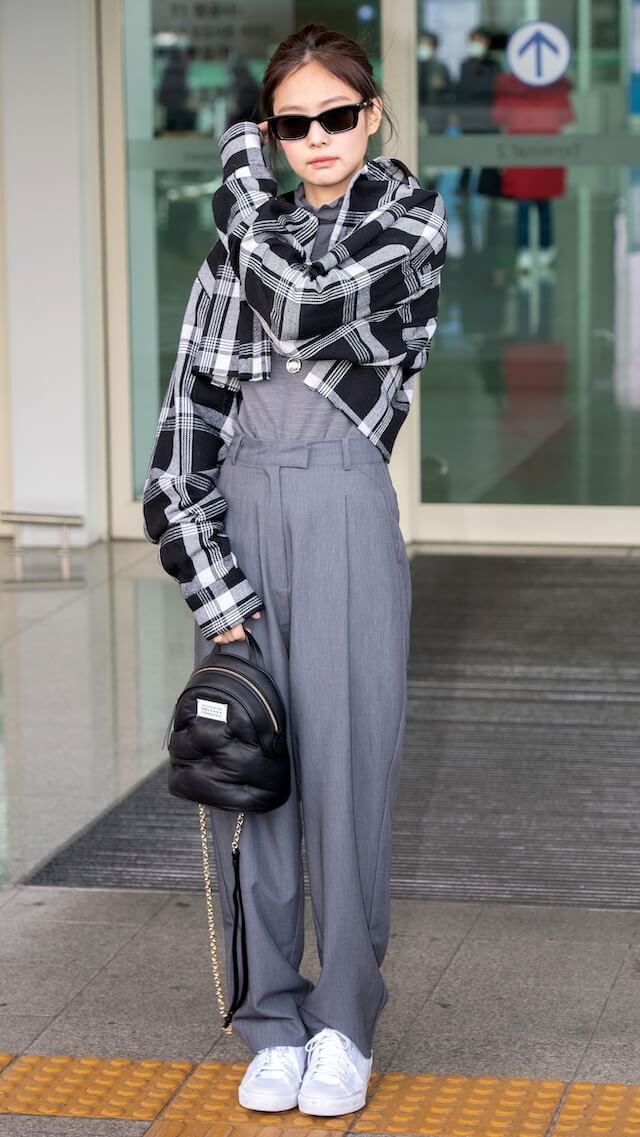 BLACKPINKジェニの空港ファッションまとめ