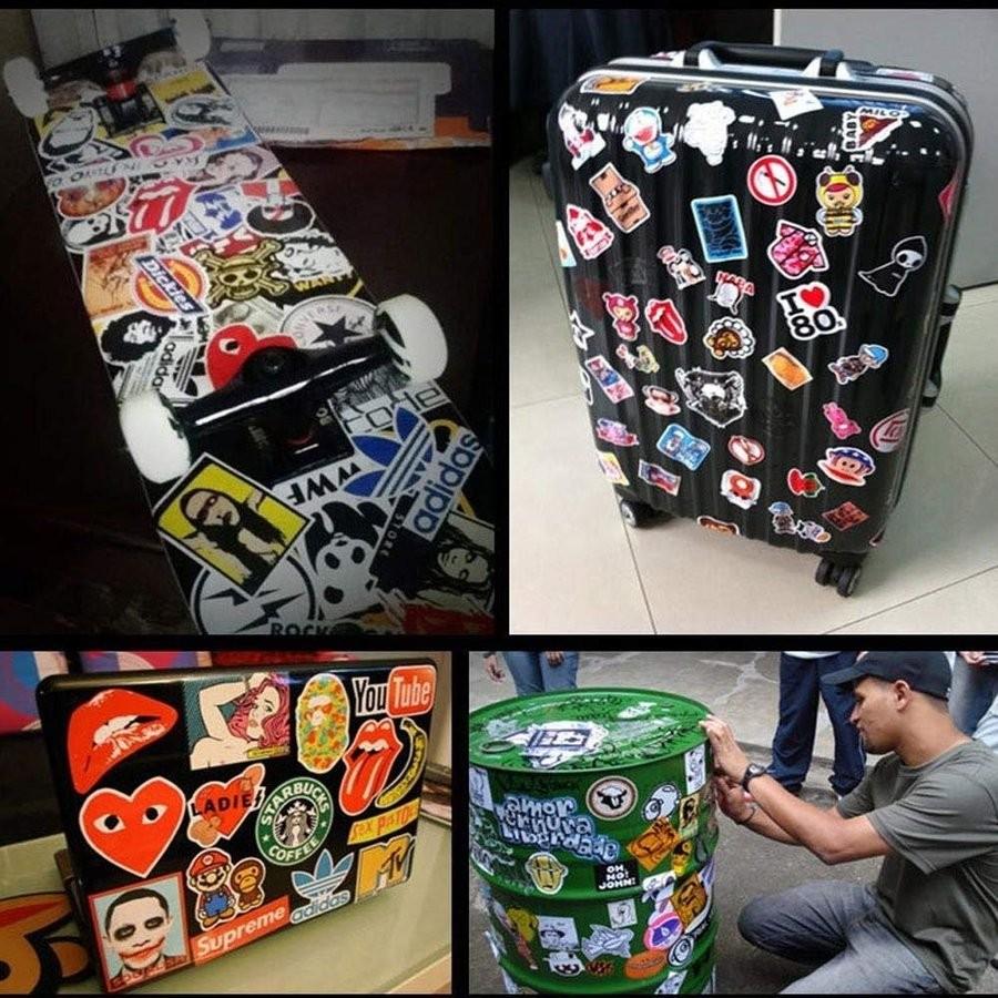 完全ガイド スーツケースのステッカーが売ってる場所と選び方リュクススーツケース