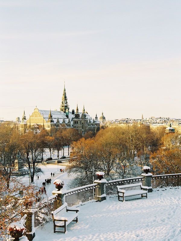 ストックホルムの街並みスウェーデン旅行記01