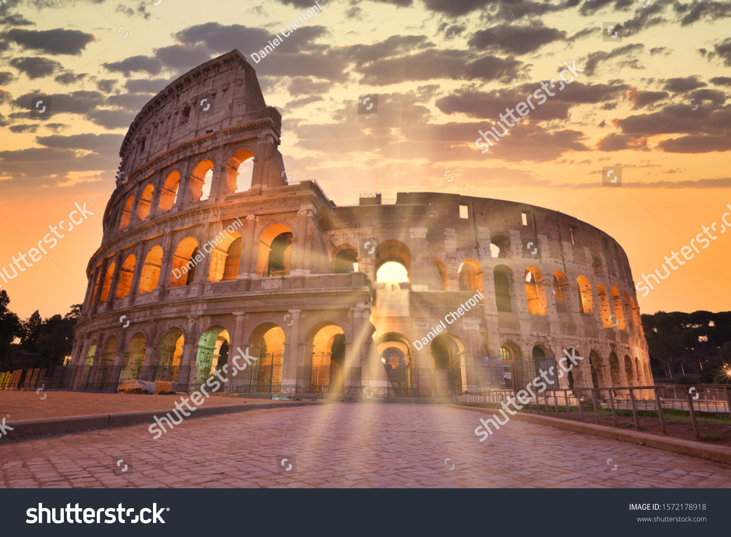 イタリア写真 ローマ コロッセオ