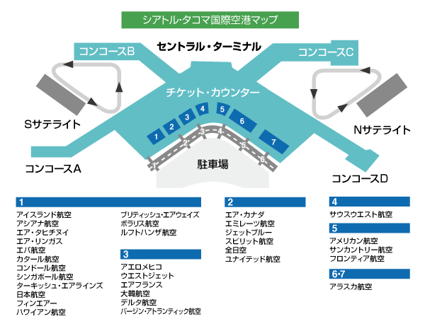 シアトル空港 デルタ航空ラウンジ 訪問記＆食事