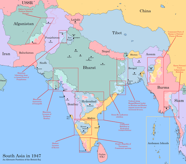 このタイムラインでは、なぜイギリス領インドが崩壊したの？ : r twrmod