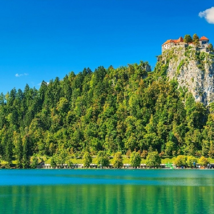 スロベニア ブレッド湖とブレッド城：リュブリャナからの半日ツアー 即日発券楽天トラベル 観光体験