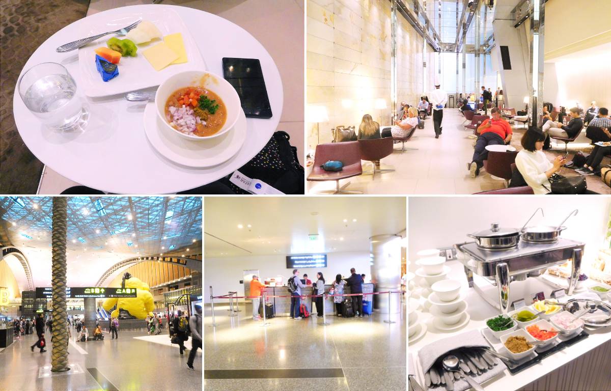 カタール航空のラウンジカタール航空