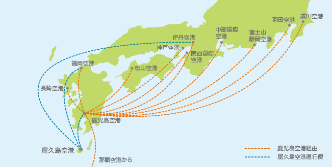 沖縄から屋久島へのフェリーでの行き方 乗り場・運賃・所要時間