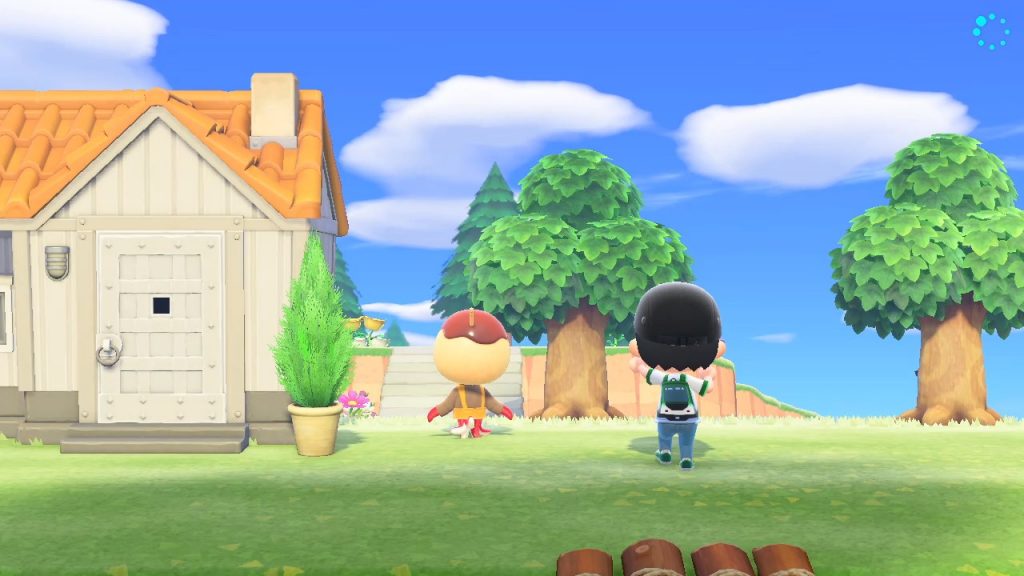 あつ森 絶景！紅葉の中を走る山岳鉄道mountain railroad with new