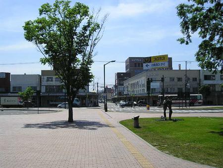 北の友人のメッセージＪＲ岩見沢駅: M A