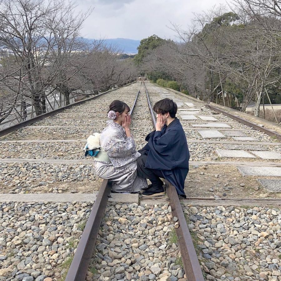 京都デート カップル着物レンタル！豊富なレトロ着物であなたにぴったりな1着が見つかるスタッフブログ京都着物レンタルてくてく京都カップル に人気の着物体験