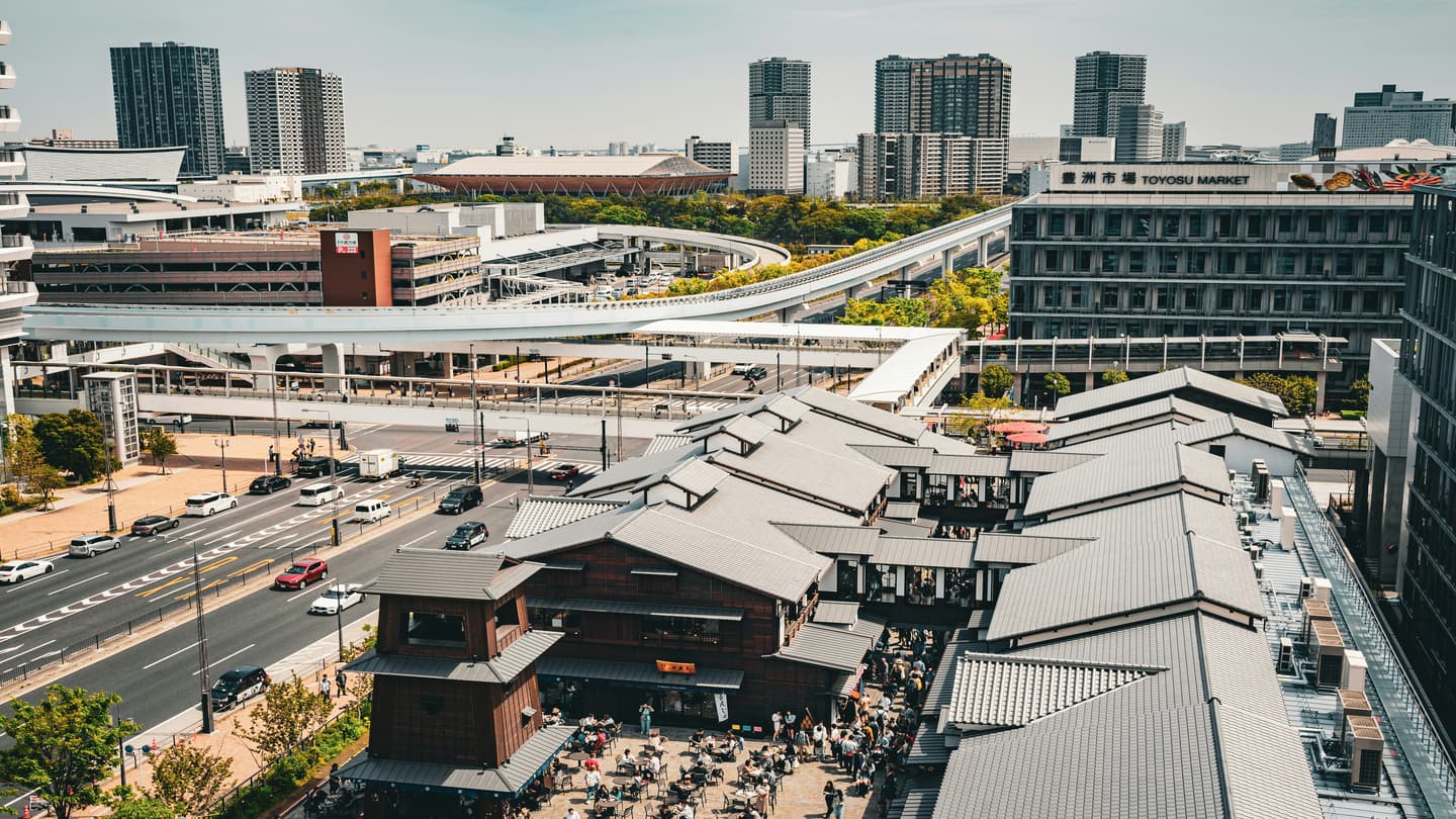 東京EDO観光「豊洲コース」東京BRTで行く 遊べる観光スポット東京バス案内WEB