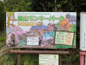 嵐山モンキーパークいわたやまの行き方、駐車場と所要時間について京都はんなりずむ